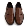 Men'S Shoes Vegan Chic | Benedict Double Monk Dress Shoe By Bourgeois Bohem Tan