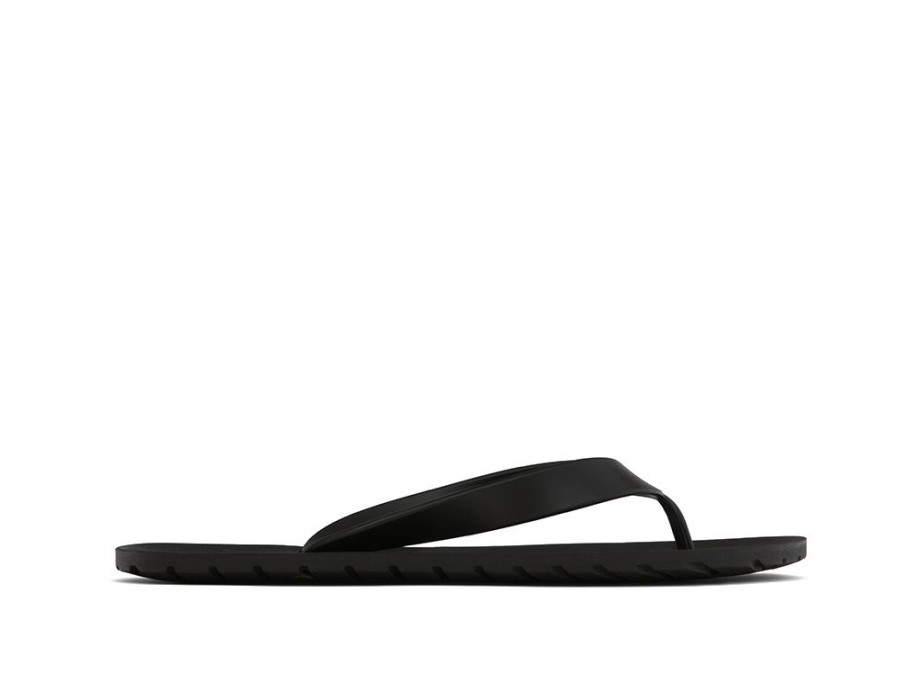 Men'S Shoes Vegan Chic | Alberto Comfort Flip-Flops By Matt & Nat Black