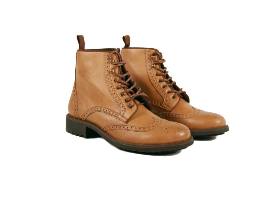 Men'S Shoes Vegan Chic | The Visionary Boot In By Brave Gentleman Camel