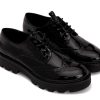 Women'S Shoes Vegan Chic | Itza Patent Oxford By Matt & Nat Black