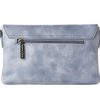 Bags & Accessories Vegan Chic | Perfrated Clutch By Jeane & Jax Blue