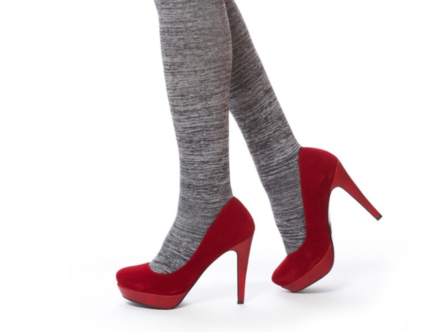 Women'S Shoes Vegan Chic | Margaret Velvet Pump By Cri De Coeur Red