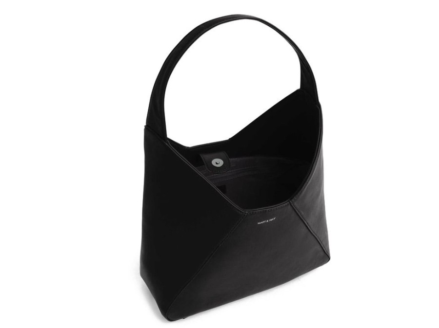 Bags & Accessories Vegan Chic | Kishu Loom Hobo Bag By Matt And Nat Black