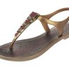 Women'S Shoes Vegan Chic | Jewel Sandal Ii By Grendha Gold