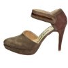 Women'S Shoes Vegan Chic | Vegan Suede Heel-Spirit By Olsen Haus Copper