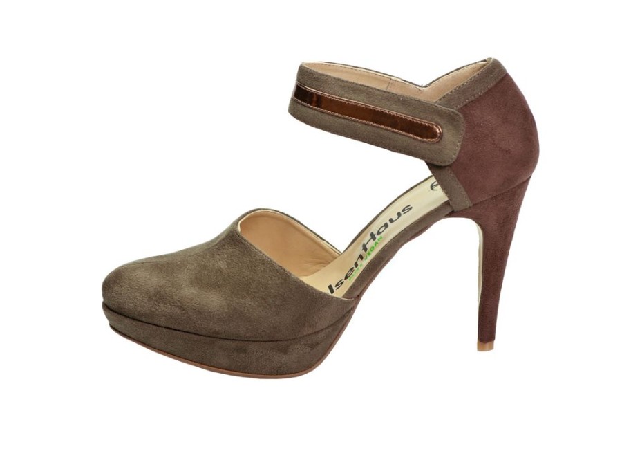 Women'S Shoes Vegan Chic | Vegan Suede Heel-Spirit By Olsen Haus Copper