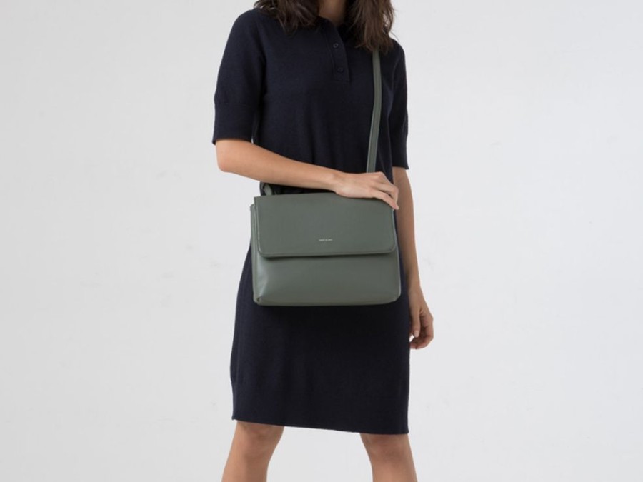 Bags & Accessories Vegan Chic | Wapi Loom Crossbody Bag By Matt & Mat Black