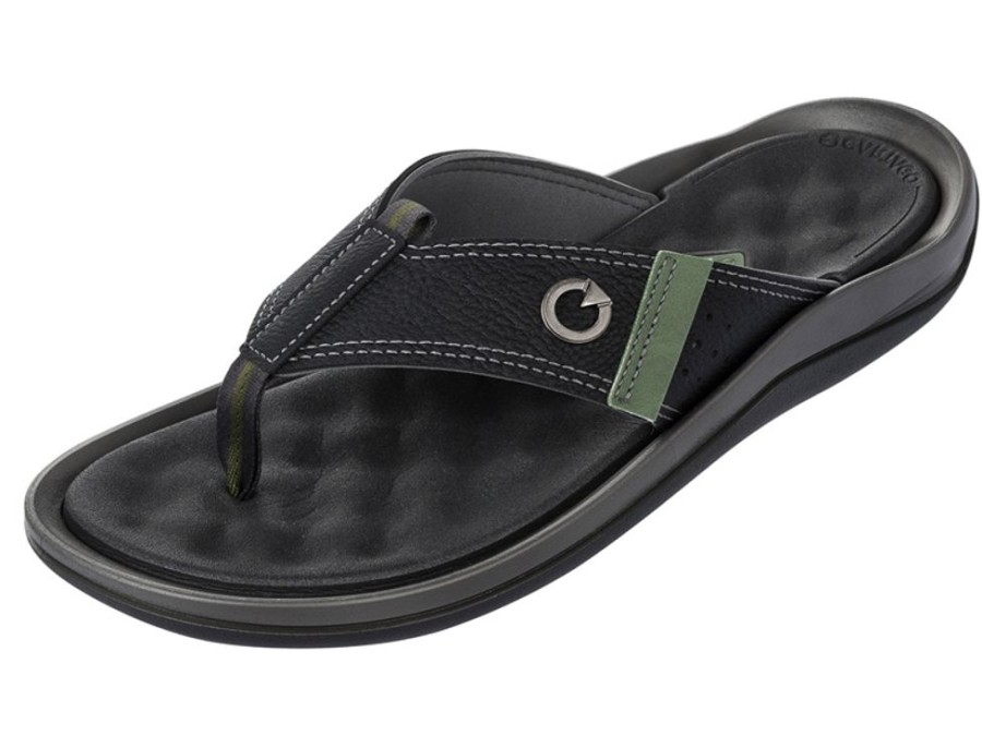 Men'S Shoes Vegan Chic | Santorini Ii Thong Sandal By Cartago