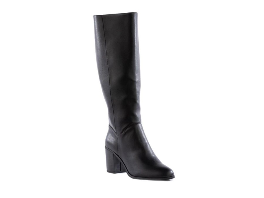 Women'S Shoes Vegan Chic | Make An Impact Knee High Boots By Bc Footwear Black