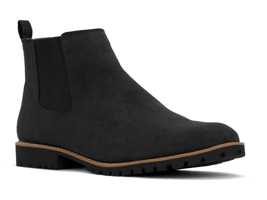 Men'S Shoes Vegan Chic | Hail Men'S Chelsea Boot By Matt & Nat Black