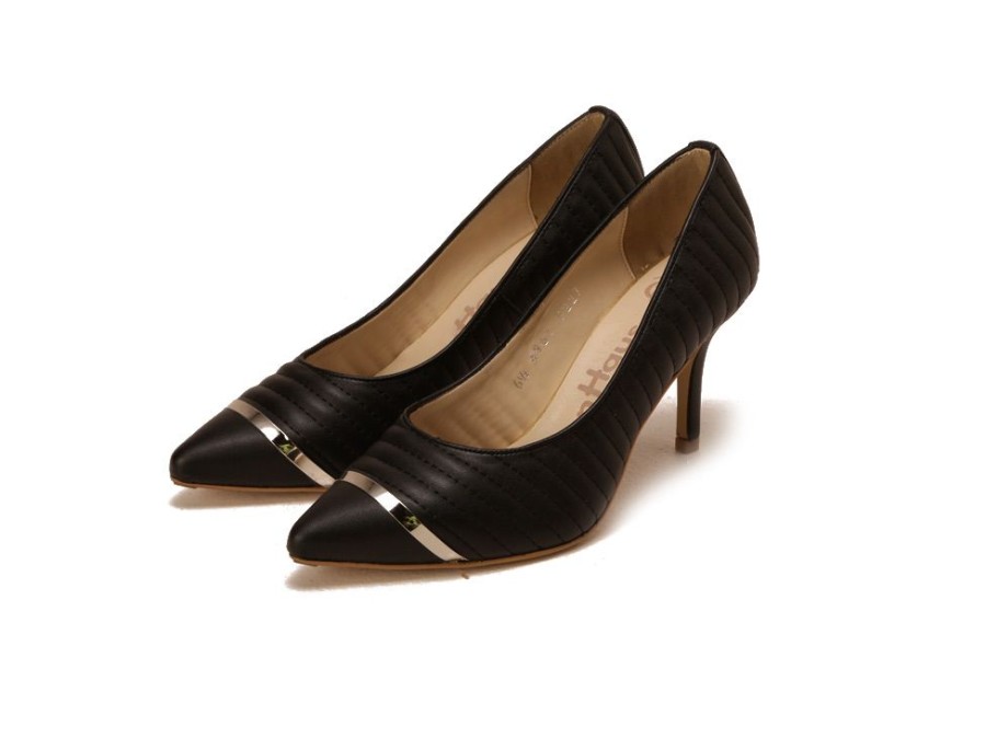 Women'S Shoes Vegan Chic | #17 Pump By Olsen Haus Black