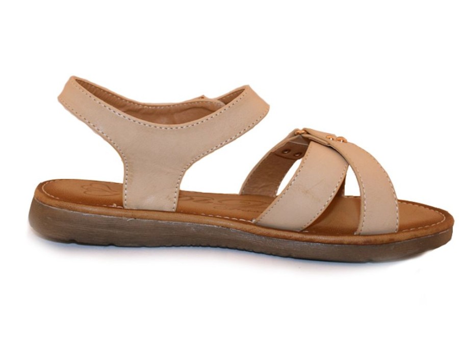 Women'S Shoes Vegan Chic | Vegan Casual Sandal Nude