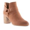 Women'S Shoes Vegan Chic | Miss Independent Ankle Bootie By Bc Footwear Cognac