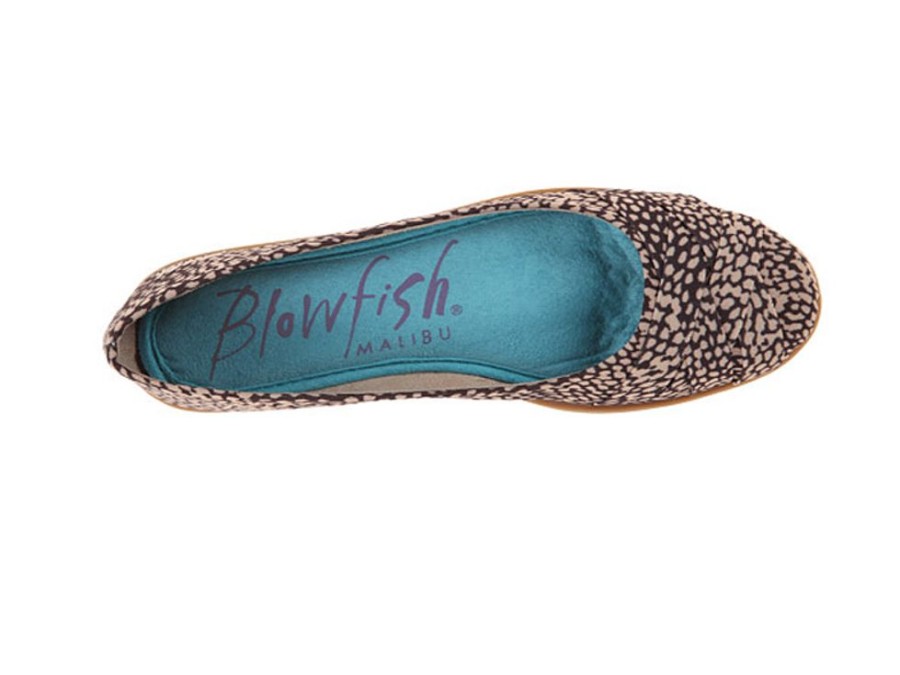 Women'S Shoes Vegan Chic | Glo Slip-On Flat By Blowfish Brown