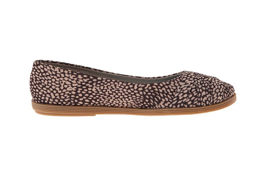 Women'S Shoes Vegan Chic | Glo Slip-On Flat By Blowfish Brown