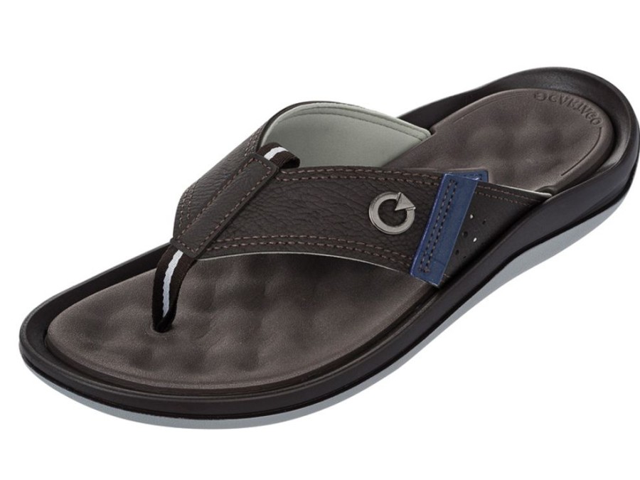 Men'S Shoes Vegan Chic | Santorini Ii Thong Sandal By Cartago