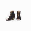 Women'S Shoes Vegan Chic | Swing Vegan Bootie By Harts Of Darkness Black