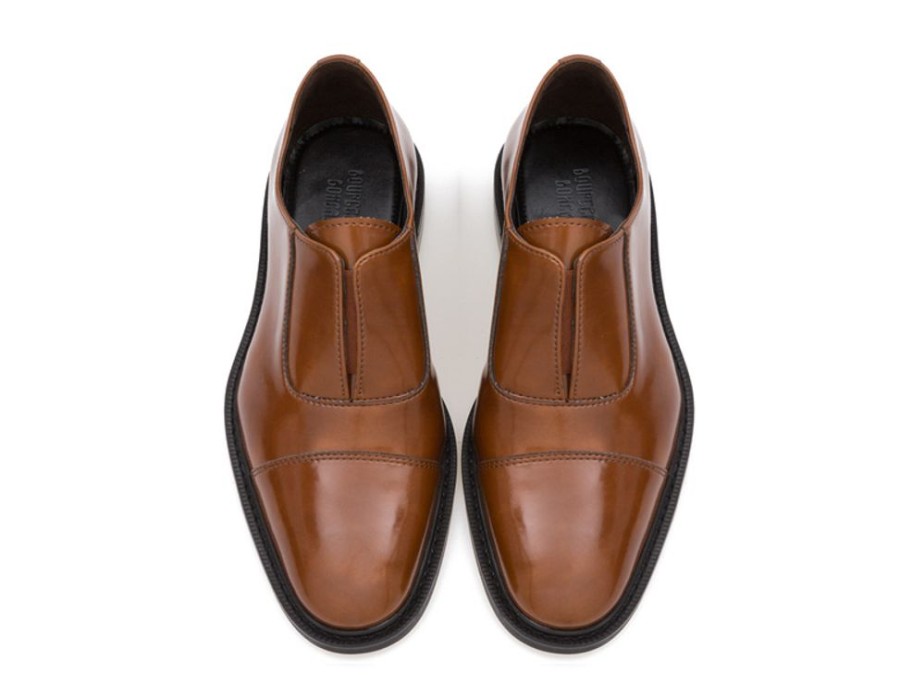 Men'S Shoes Vegan Chic | Anthony Slip-On Dress Shoes By Bourgeois Boheme Tan