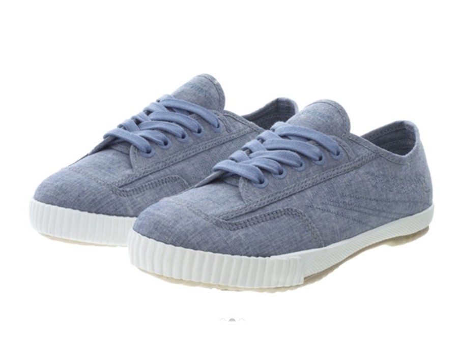 Women'S Shoes Vegan Chic | Ladies Fe Lo Canvas Sneaker By Feiyue Blue