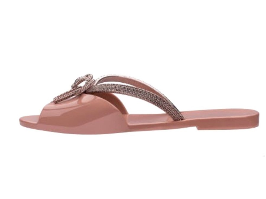 Women'S Shoes Vegan Chic | Ela Chrome Sandals By Melissa Rose