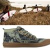 Men'S Shoes Vegan Chic | Camo High Top Sneaker By The Critical Slide Societ Jungle Green