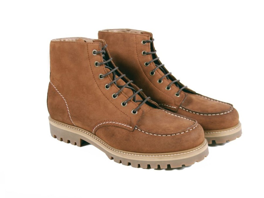 Men'S Shoes Vegan Chic | The Worker Boot In By Brave Gentleman Tan