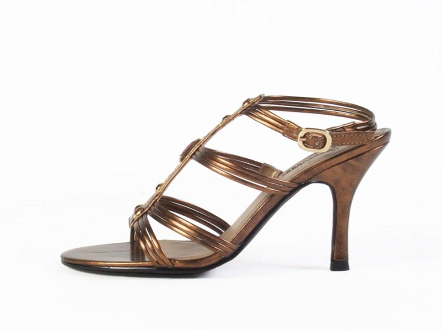 Women'S Shoes Vegan Chic | Vegan Fashion Sandal - Jacinda Bronze