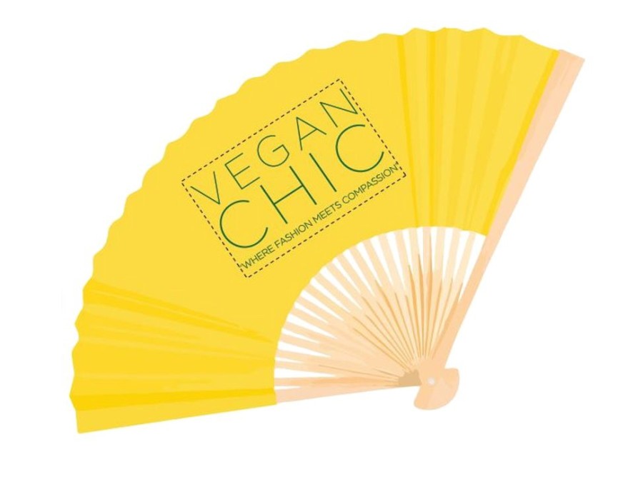 Bags & Accessories Vegan Chic | Vegan Chic Fan Yellow