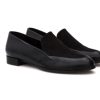 Women'S Shoes Vegan Chic | Lillian Two-Tone Loafer By Bourgeois Boheme Black