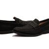 Men'S Shoes Vegan Chic | Men'S Moc Style By Ahimsa Black