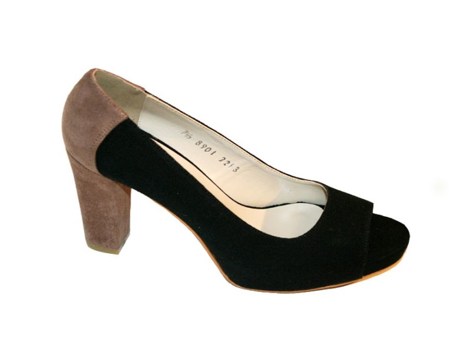 Women'S Shoes Vegan Chic | Apex Vegan Pump By Olsen Haus Black