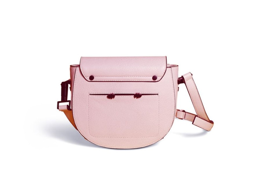 Bags & Accessories Vegan Chic | Saddle Crossbody Bag By Niko Ineko Blush