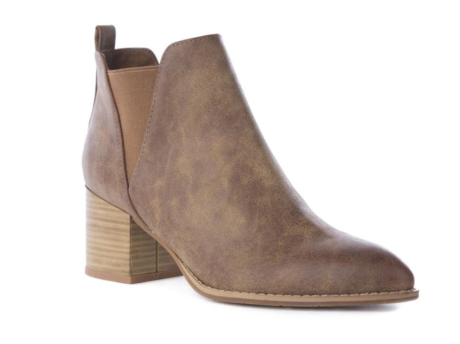 Women'S Shoes Vegan Chic | Depth Ankle Boot By Bc Footwear Tan