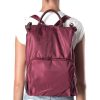 Bags & Accessories Vegan Chic | Foldover Nylon Cross-Body /Backpack By Co-Lab Black