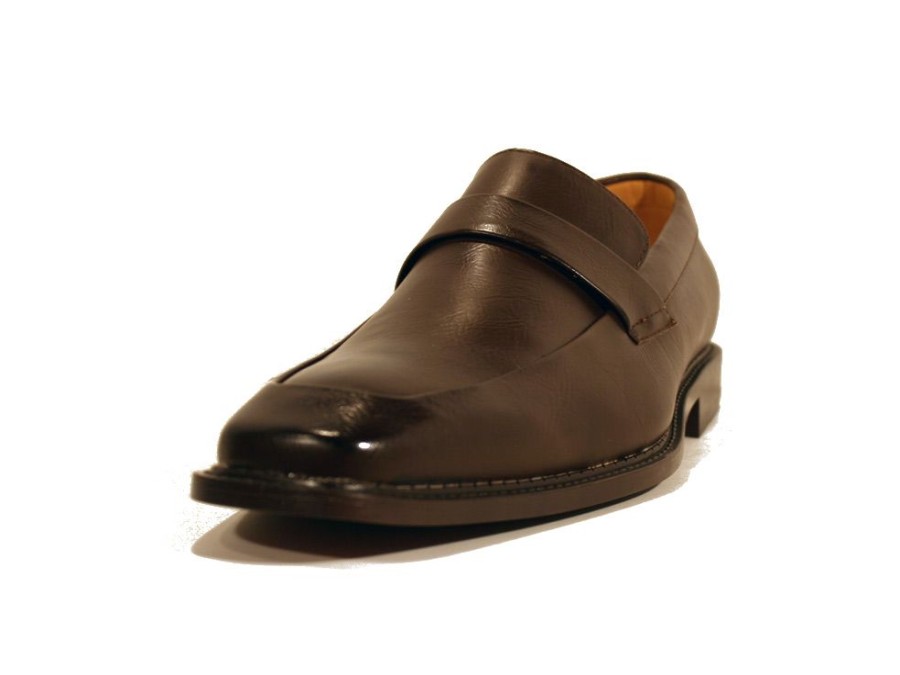 Men'S Shoes Vegan Chic | Men'S Vegan Slip-On Dress Shoe Brown