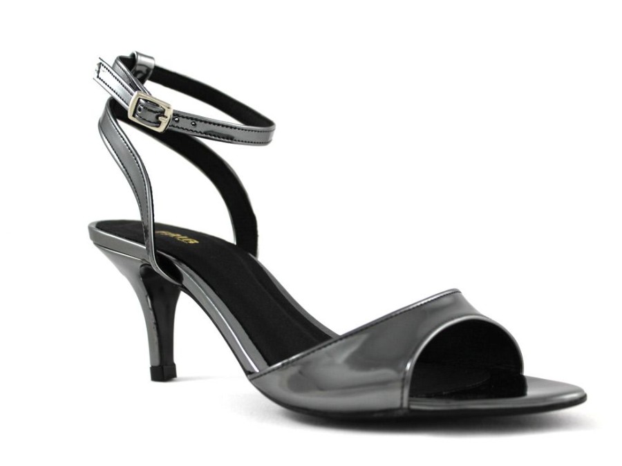 Women'S Shoes Vegan Chic | The Dress Sandal By Fair Gunmetal