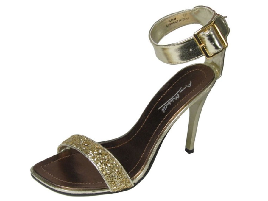 Women'S Shoes Vegan Chic | Vegan Glamour Sandal Gold