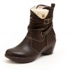 Women'S Shoes Vegan Chic | Sandalwood Comfort Boot By Jbu Brown