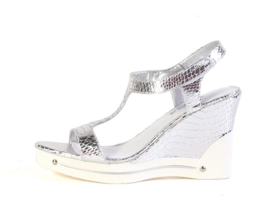 Women'S Shoes Vegan Chic | Fashion Gladiator Wedge White