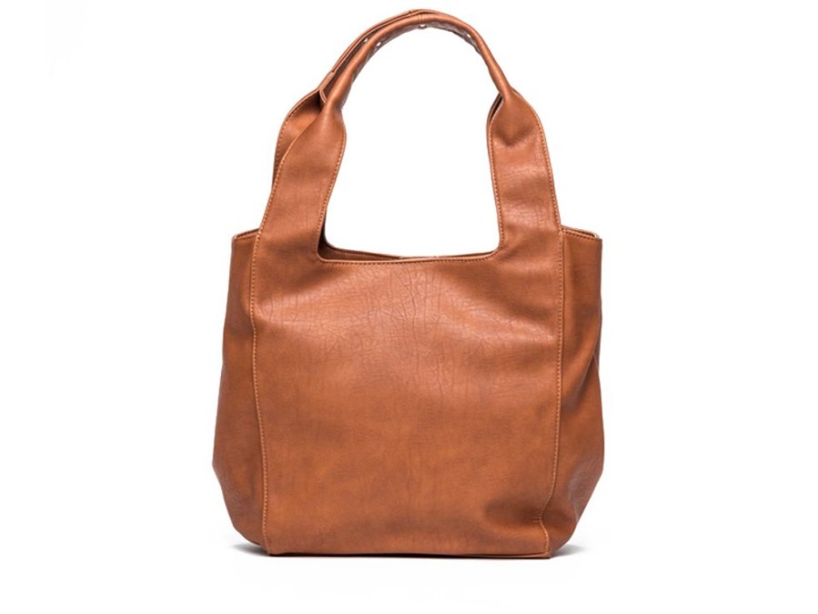 Bags & Accessories Vegan Chic | Smooth Hobo Bag By Co-Lab Tan