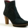 Women'S Shoes Vegan Chic | Gogo Vegan Suede Bootie By Charmone Black