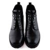 Women'S Shoes Vegan Chic | Isobel Lace-Up Boot By Bourgeois Boheme Black