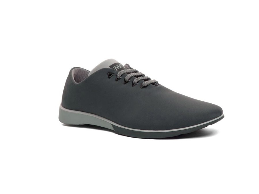 Men'S Shoes Vegan Chic | Atom Dual Functional Dress Sneaker By Muroexe Gray