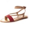 Women'S Shoes Vegan Chic | Village Flat Sandal By Olsen Haus Multi-Colored