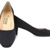 Women'S Shoes Vegan Chic | Viola Low Heel Pump By Noah Black