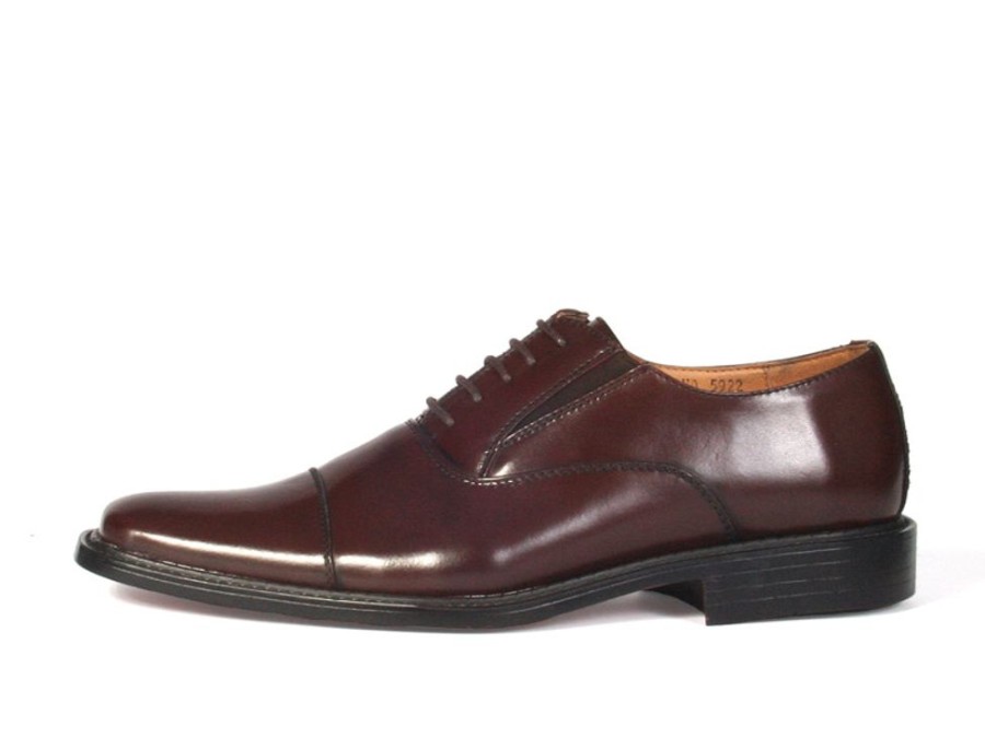 Men'S Shoes Vegan Chic | Men'S Wide Dress Shoe Brown