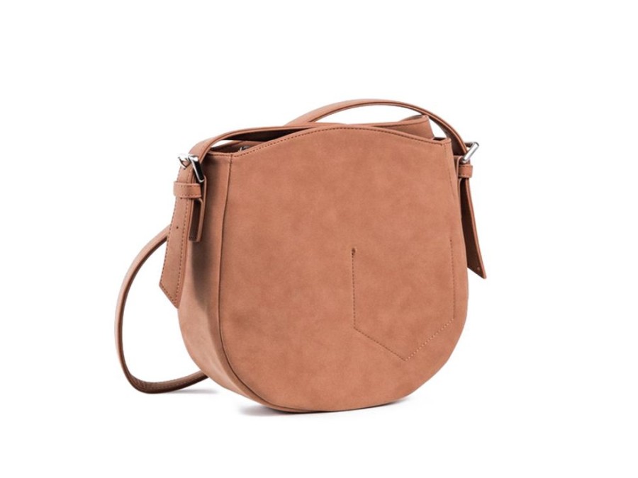 Bags & Accessories Vegan Chic | Soho Saddle Bag By Co-Lab Cognac