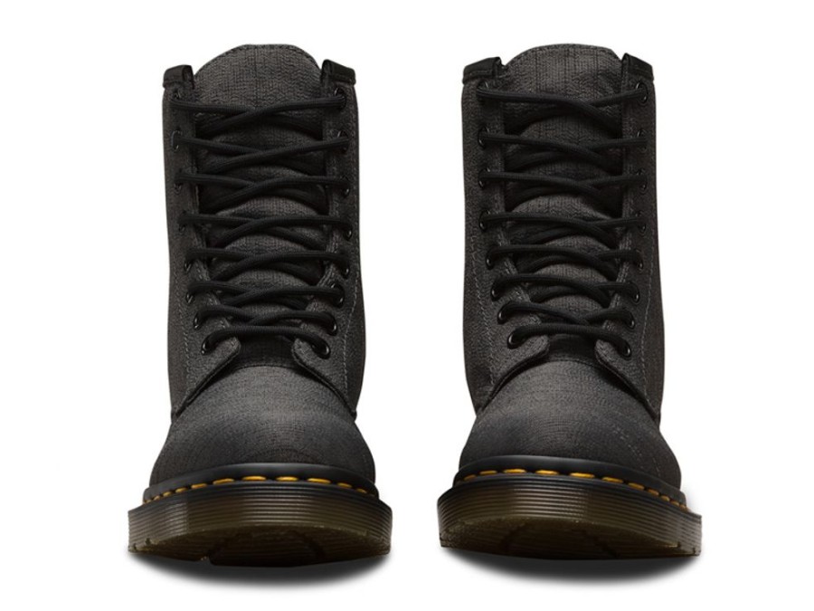 Women'S Shoes Vegan Chic | Vegan Castel Boot By Dr. Martens Gunmetal