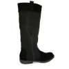 Women'S Shoes Vegan Chic | Amble Two-Tone Boot By Blowfish Black