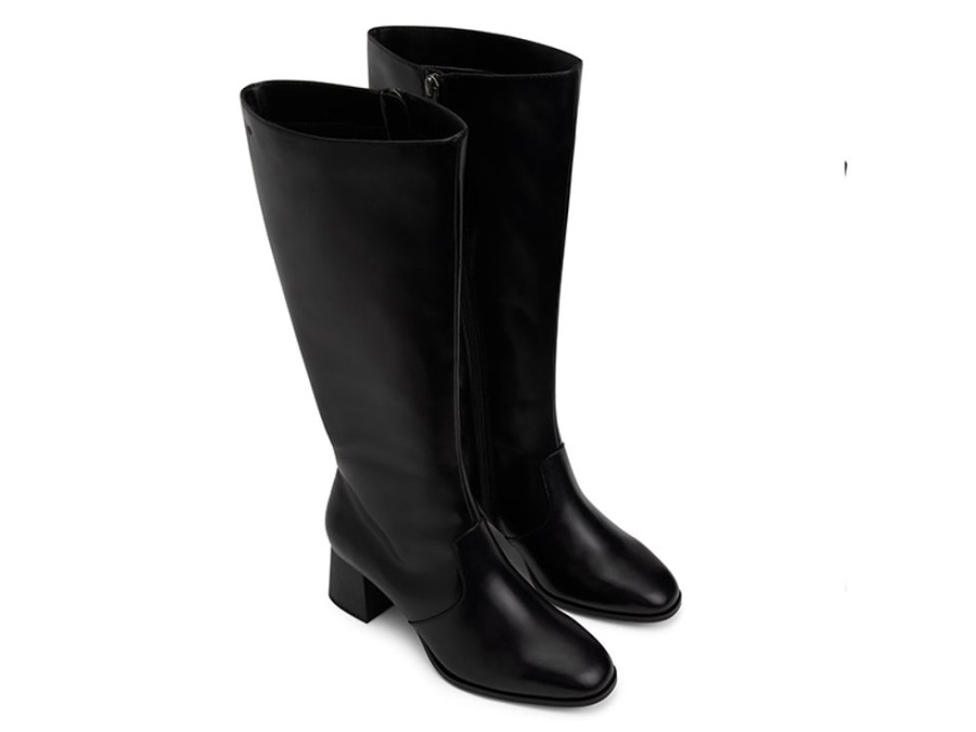 Women'S Shoes Vegan Chic | Livia Classic Boot By Matt & Nat Black